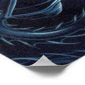 Mermaid of the Deep ART PRINT abyssal zone ポスター (角)