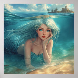Mermaid of the Island Horizon ポスター