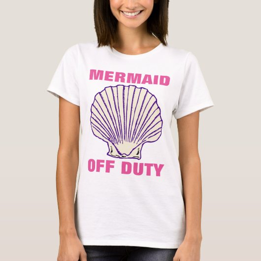 MERMAID OFF DUTYレディースTシャツ Tシャツ (正面)