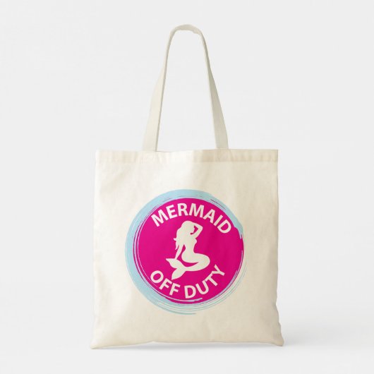 Mermaid Off Duty トートバッグ (裏面)