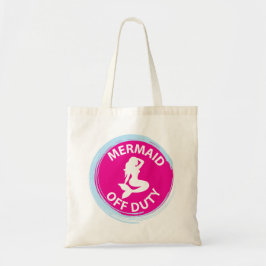 Mermaid Off Duty トートバッグ