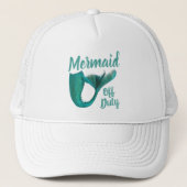 Mermaid Off Duty Mermaid Tail キャップ (正面)