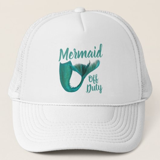 Mermaid Off Duty Mermaid Tail キャップ (正面)