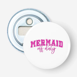 Mermaid Off Duty Pink and White 栓抜き