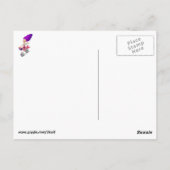 Mermaid on Bike ポストカード (裏面)