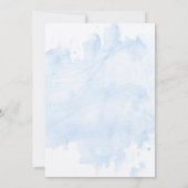 Mermaid Oneder The Sea 1st Birthday Invitation 招待状 (裏面)