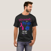 Mermaid or Pirate We Both Love You Gender Reveal P Tシャツ (正面フル)