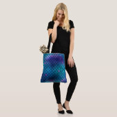 Mermaid Pattern Tote Bag - Customizable Beach Bag トートバッグ (モデル)