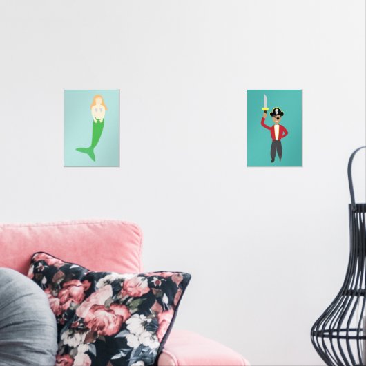 Mermaid & Pirate (リビング)