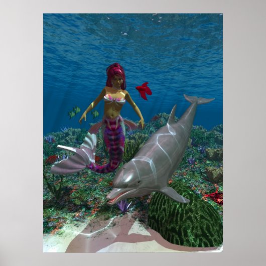 mermaid Poster ポスター (正面)