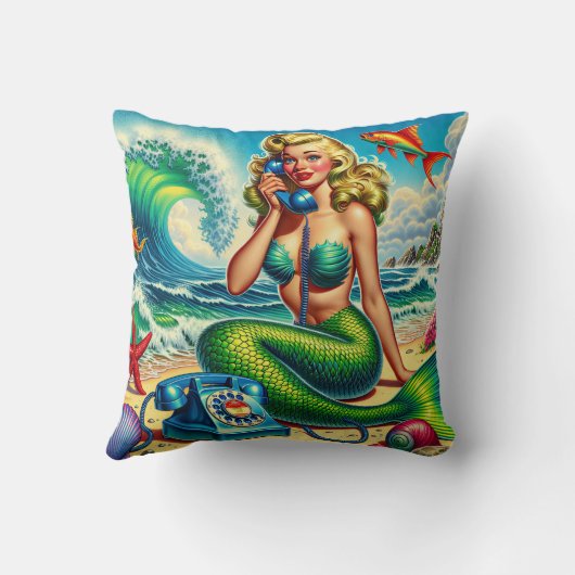 Mermaid Princess クッション (裏面)