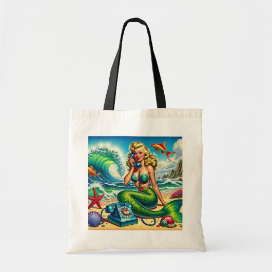 Mermaid Princess トートバッグ (正面)