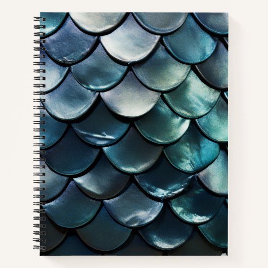Mermaid Scales Notebook ノートブック (正面)