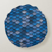 Mermaid Sea Home Decor ラウンドクッション (裏面)