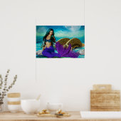 Mermaid Seasonsシリーズ「マクベス」 WINTER Art ポスター (キッチン)