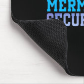 Mermaid Security Halloween Costume Dad Men Boy  マウスパッド (コーナー)