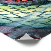 Mermaid Serpent Poster Print by Molly Harrison ポスター (角)