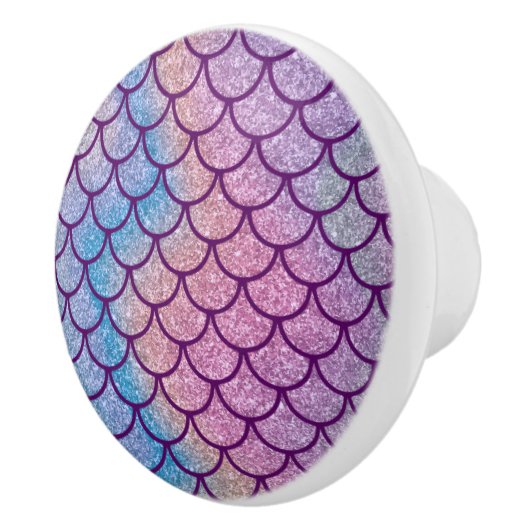 Mermaid Shimmer Scale Ceramic Knob セラミックノブ (右)