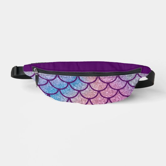 Mermaid Shimmer Scale Fanny Pack ファニーパック (正面)