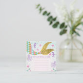 Mermaid Themed Birthday Partyエンクロージャカード エンクロージャーカード (スタンド正面)