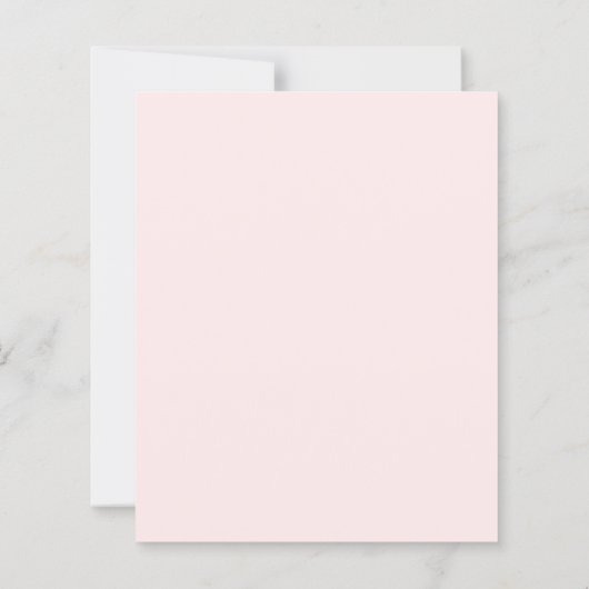 Mermaid Under the sea girl Birthday invitation (裏面)