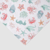 Mermaid Under The Sea Girl Birthday Party 薄葉紙 (詳細)