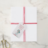 Mermaid Under the Sea Girls Birthday ギフトタグ (より糸付き)