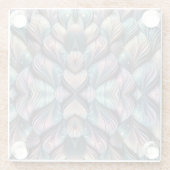 Mermaid Whispers ガラスコースター (裏面)