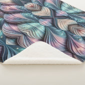 Mermaid Whispers シェルパブランケット (3/4)