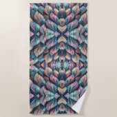 Mermaid Whispers ビーチタオル (正面)