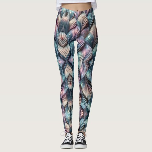 Mermaid Whispers レギンス (正面)