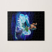 Mermaid with Dolphin ジグソーパズル (横)