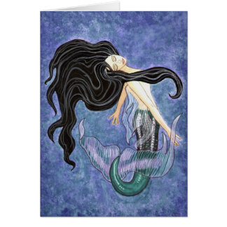 Mermaidenの空白のなカード