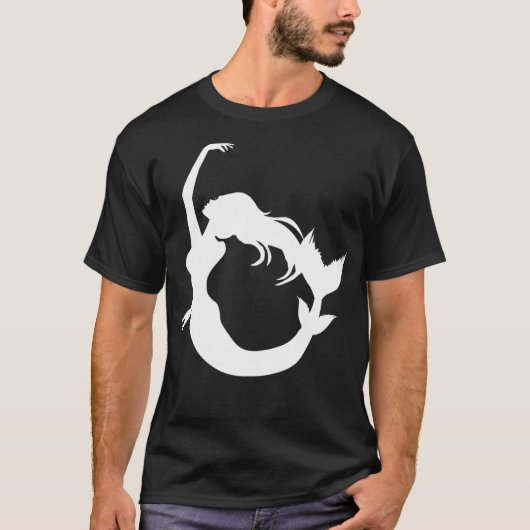Mermaiding motiv Mermaid  Tシャツ (正面)