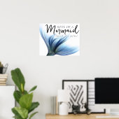 #MermaidLifeセーラーマウス人魚の魂 | ブラウアーSc ポスター (ホームオフィス)