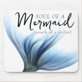 #MermaidLifeセーラーマウス人魚の魂 | ブラウアーSc マウスパッド (正面)