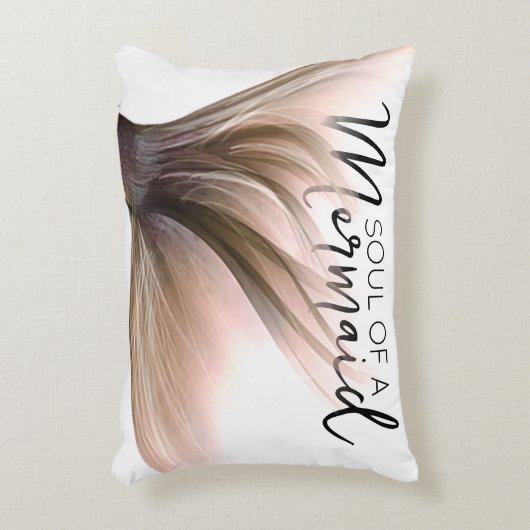 #MermaidLife人魚の魂 |テール引用文 アクセントクッション (正面(垂直))