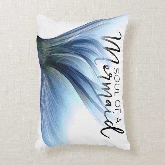 #MermaidLife人魚の魂 |テール引用文 アクセントクッション (正面(垂直))