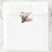 #MermaidLife本当に人魚だ |バラ金ゴールドテール スクエアシール (バッグ)