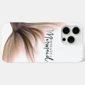 #MermaidLife本当に人魚だ |バラ金ゴールドテール Case-Mate iPhoneケース (裏面 (横))