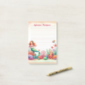 Mermaid's Cove Sticky Notes ポストイット (デスク上)