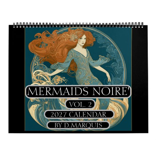 MERMAIDS NOIRE' VOL.2 2027 カレンダー (カバー)