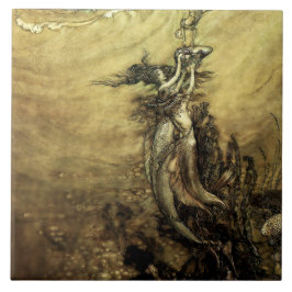 “Mermaids of the Rhine” by Arthur Rackham タイル