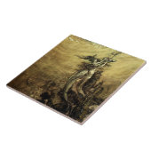 “Mermaids of the Rhine” by Arthur Rackham タイル (側面)