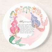 MERMAIDS Personalized コースター (正面)
