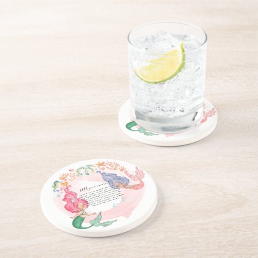 MERMAIDS Personalized コースター (側面)
