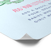 Mermaids PHOTO Announcement Wall ArtまたはWelcome ポスター (角)