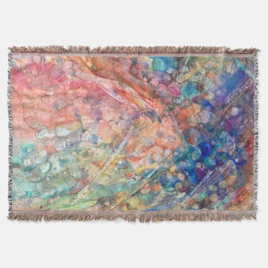 Mermaid's Shadow: Ocean Depths スローブランケット (正面)