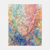 Mermaid's Shadow: Ocean Depths フリースブランケット (正面)