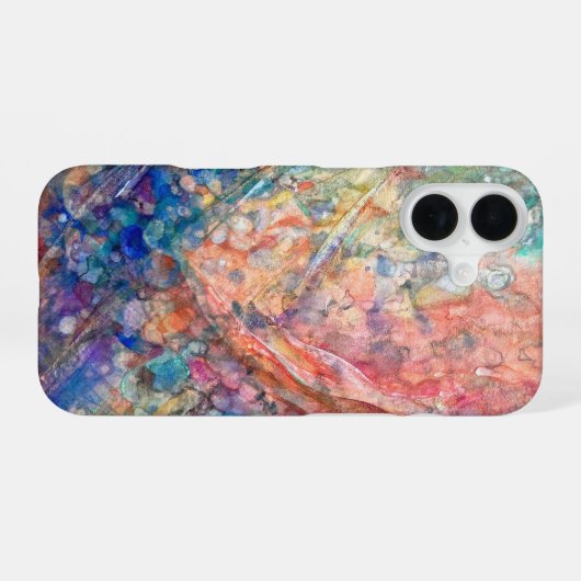 Mermaid's Shadow: Ocean Depths iPhone 16ケース (裏面横)